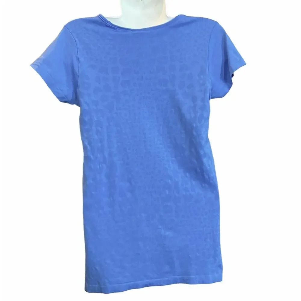 Nike Women's Blue Dri-Fit Activewear Running Top 100% Nylon | Size L